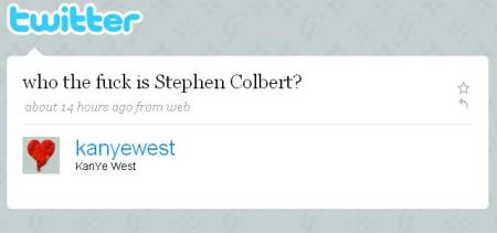 Kanye West – Who The F*** Is Steven Colbert