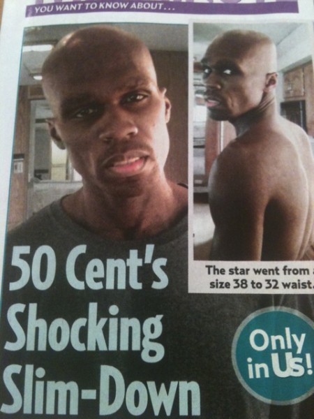 50 Cent Drops Weight – Shocking Pictures
