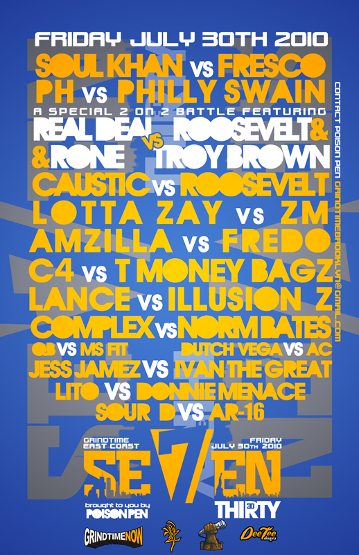 Grindtime east coast present 730 rap battle