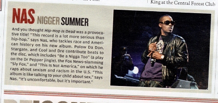 Rolling Stones Preview Of Nas – Nigger
