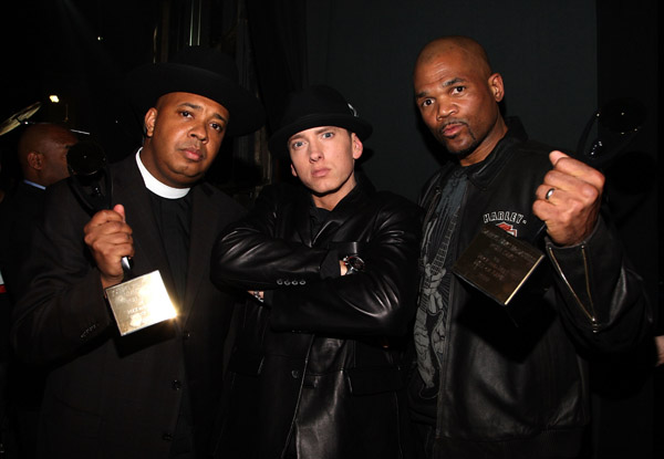 Eminem – Inducts Run DMC Into Rock – Roll Hall Of Fame