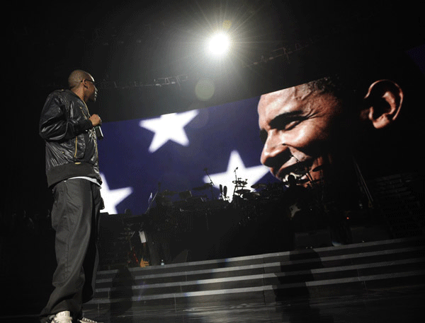 Jay-Z – Wyclef Concert for Obama in Miami