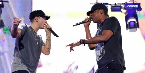 Highlights From Historic Jay-Z & Eminem Concert.