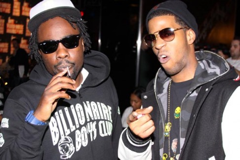 Wale & Kid Cudi Stir-Up Some Dry Beef.